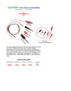 extracto dentro del catalogo p19 htm pdf oldaker test leads amp accessories